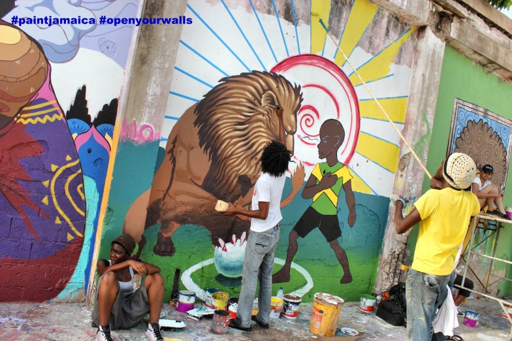 Paint Jamaica Volunteers